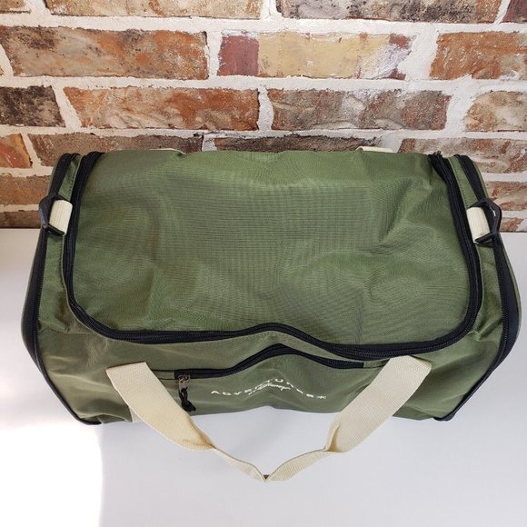 Adventures by Disney Collapsible Travel Duffel bag backpack Hunter Green - Picture 4 of 10